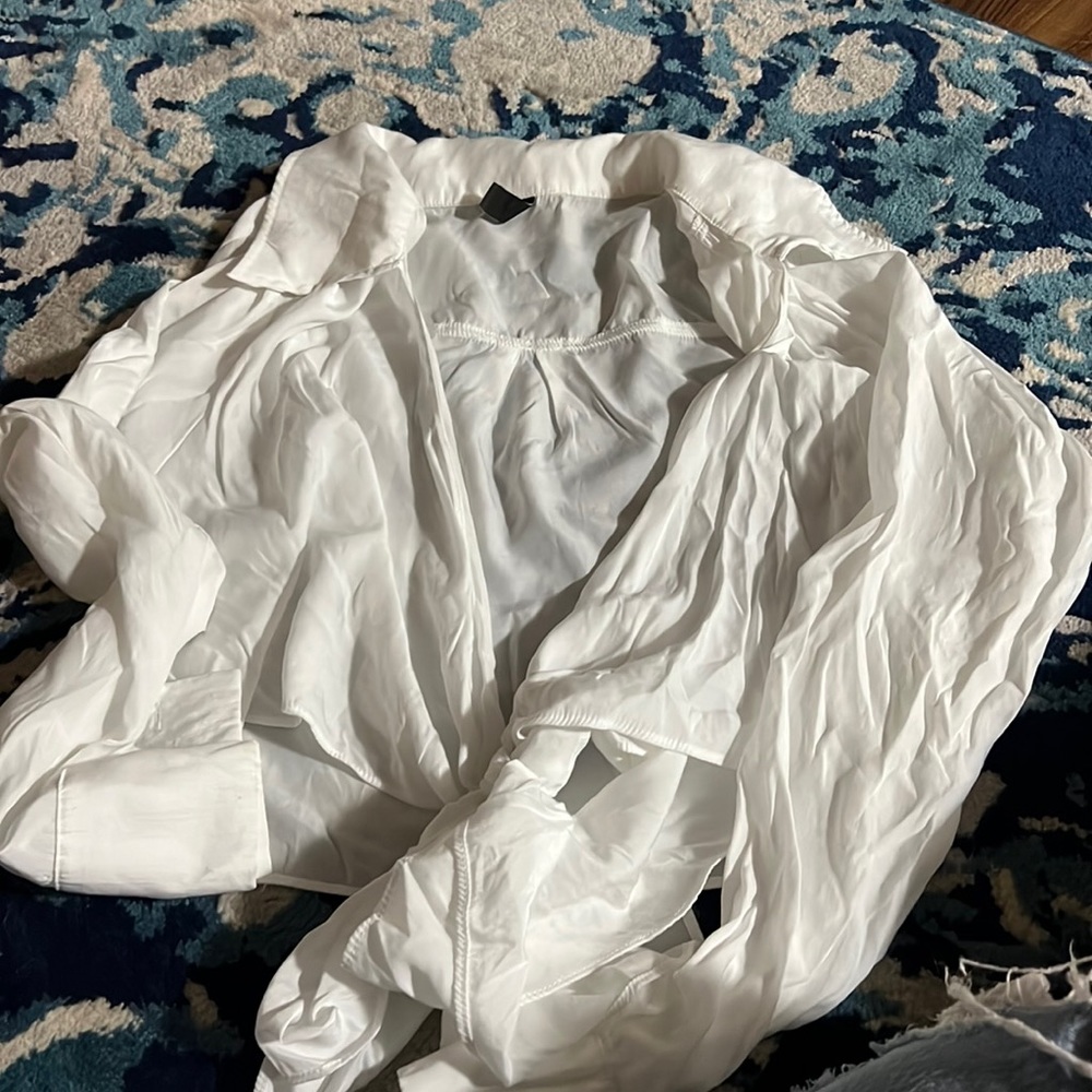 Long sleeve cropped top